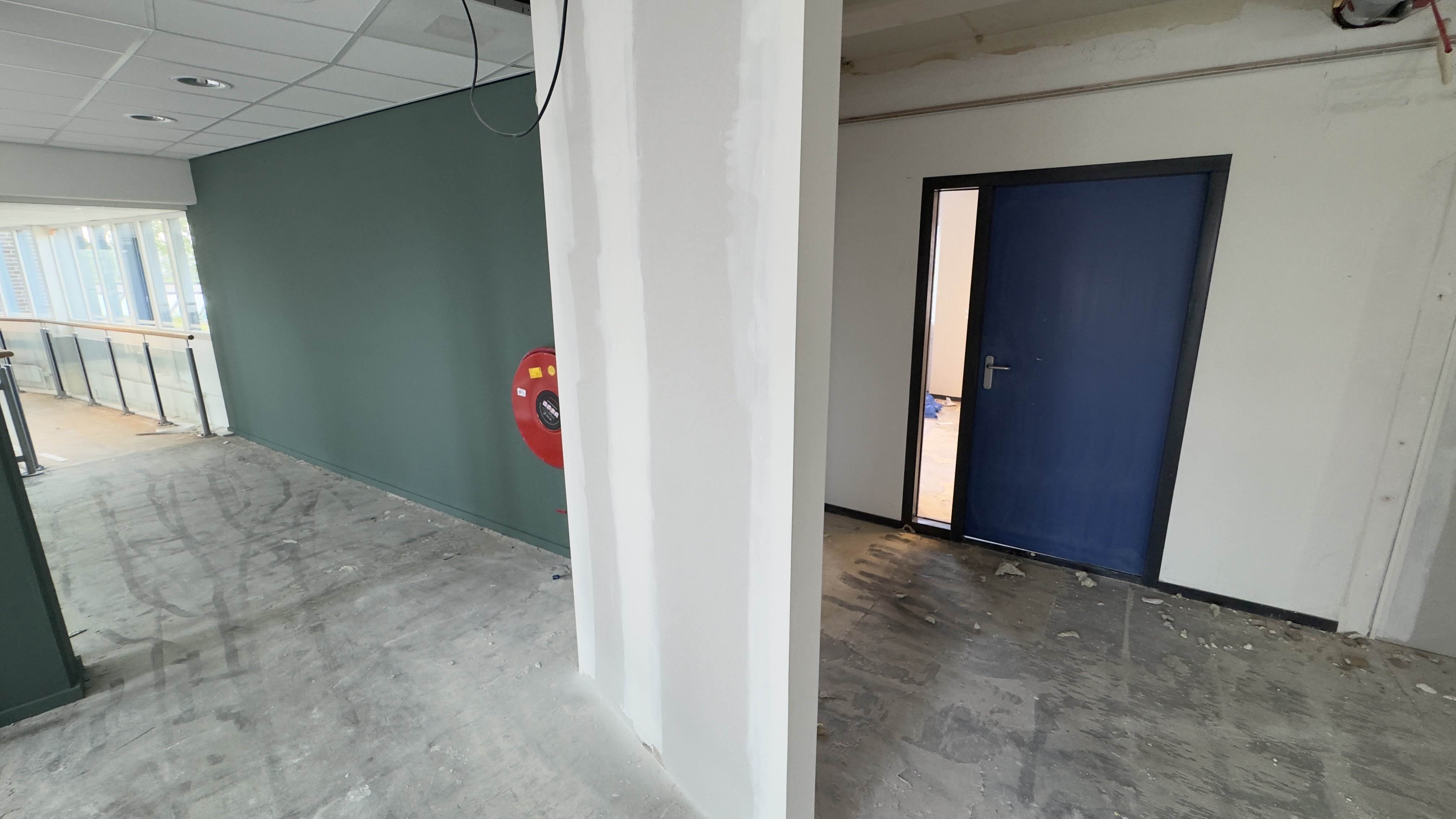 Appartementencomplex spachtelwerk - Skyline Afbouw